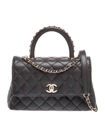 Mini Coco Handle Bag w/ Chain