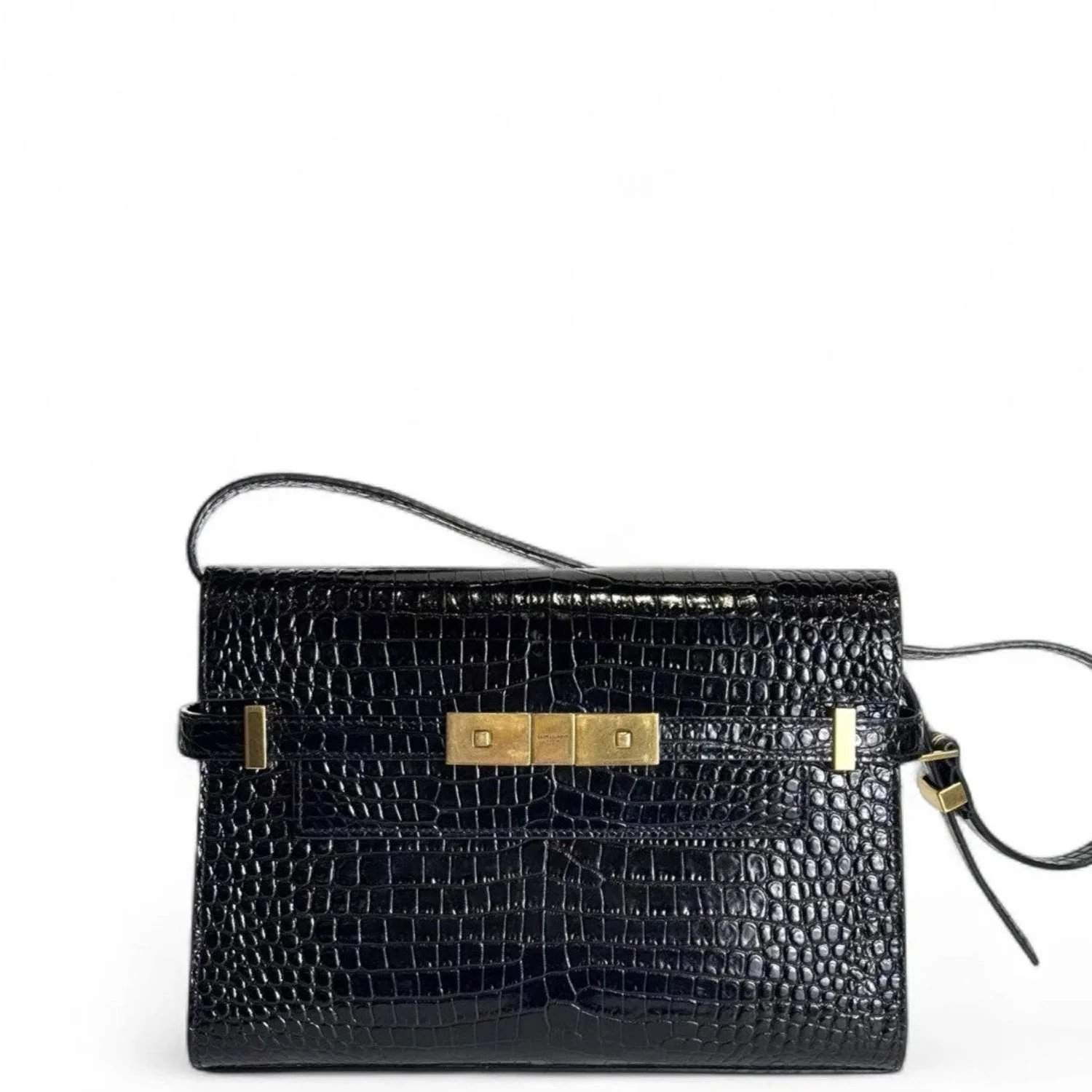 Croc Embossed Manhattan Small
