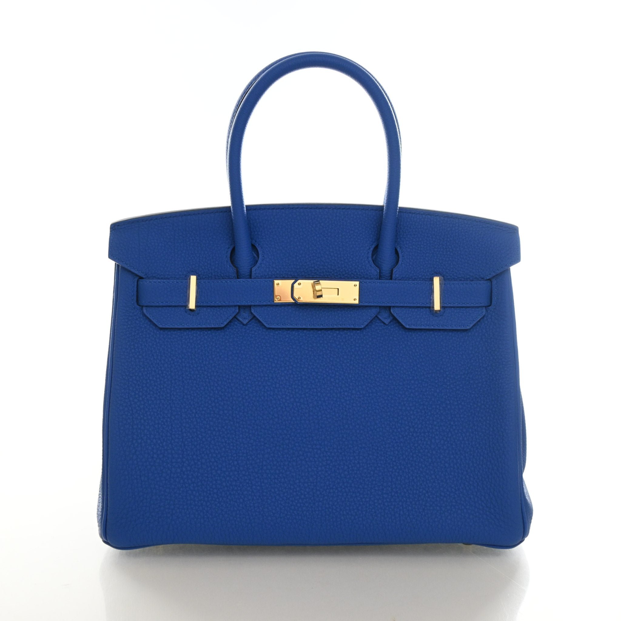 Hermes Bleu Zellige Togo Birkin 30
