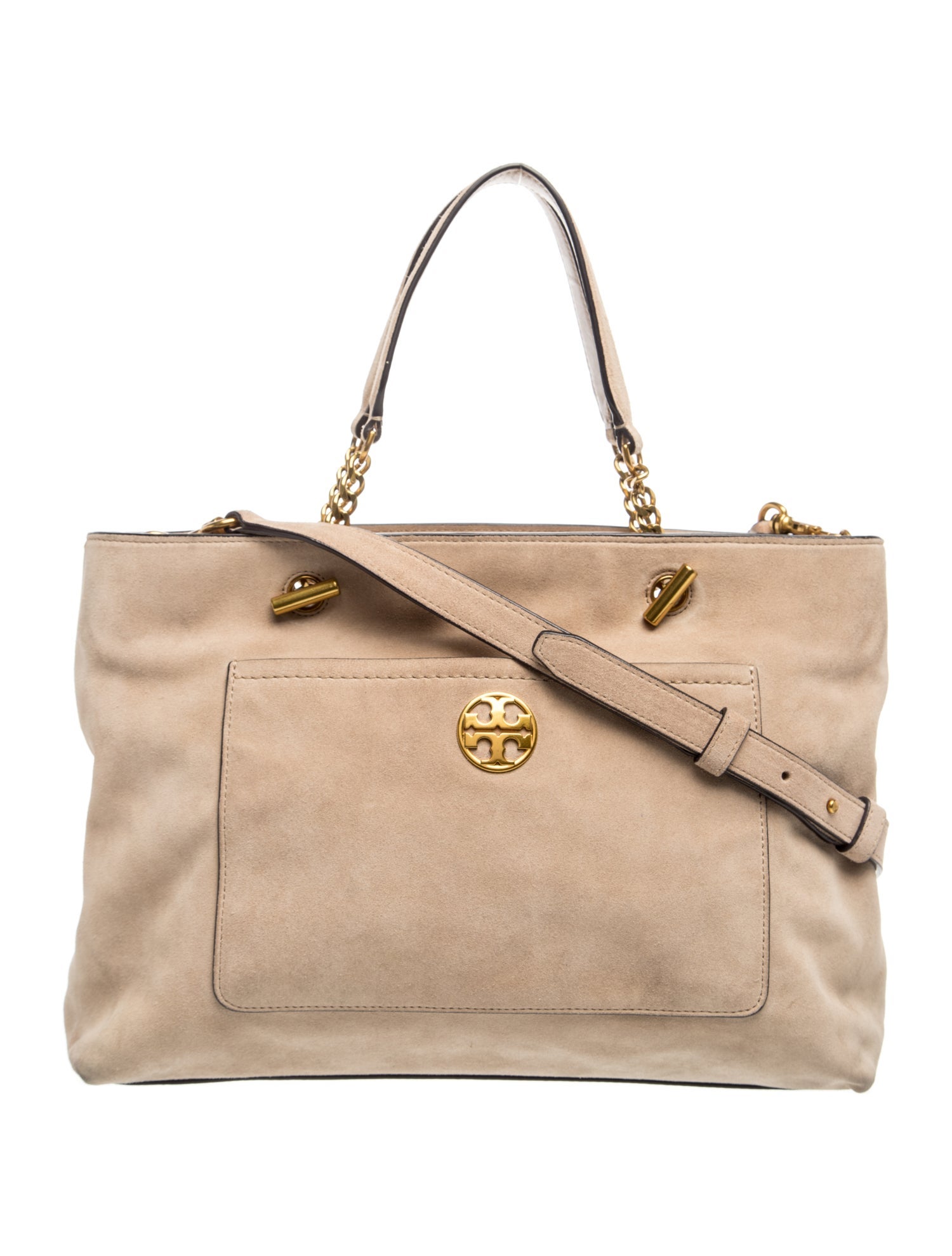 Suede Top Handle Bag