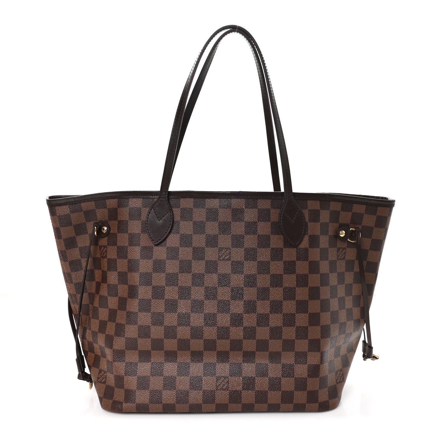 Louis Vuitton Louis Vuitton Damier Ebene Neo Neverfull MM Rose Ballerine
