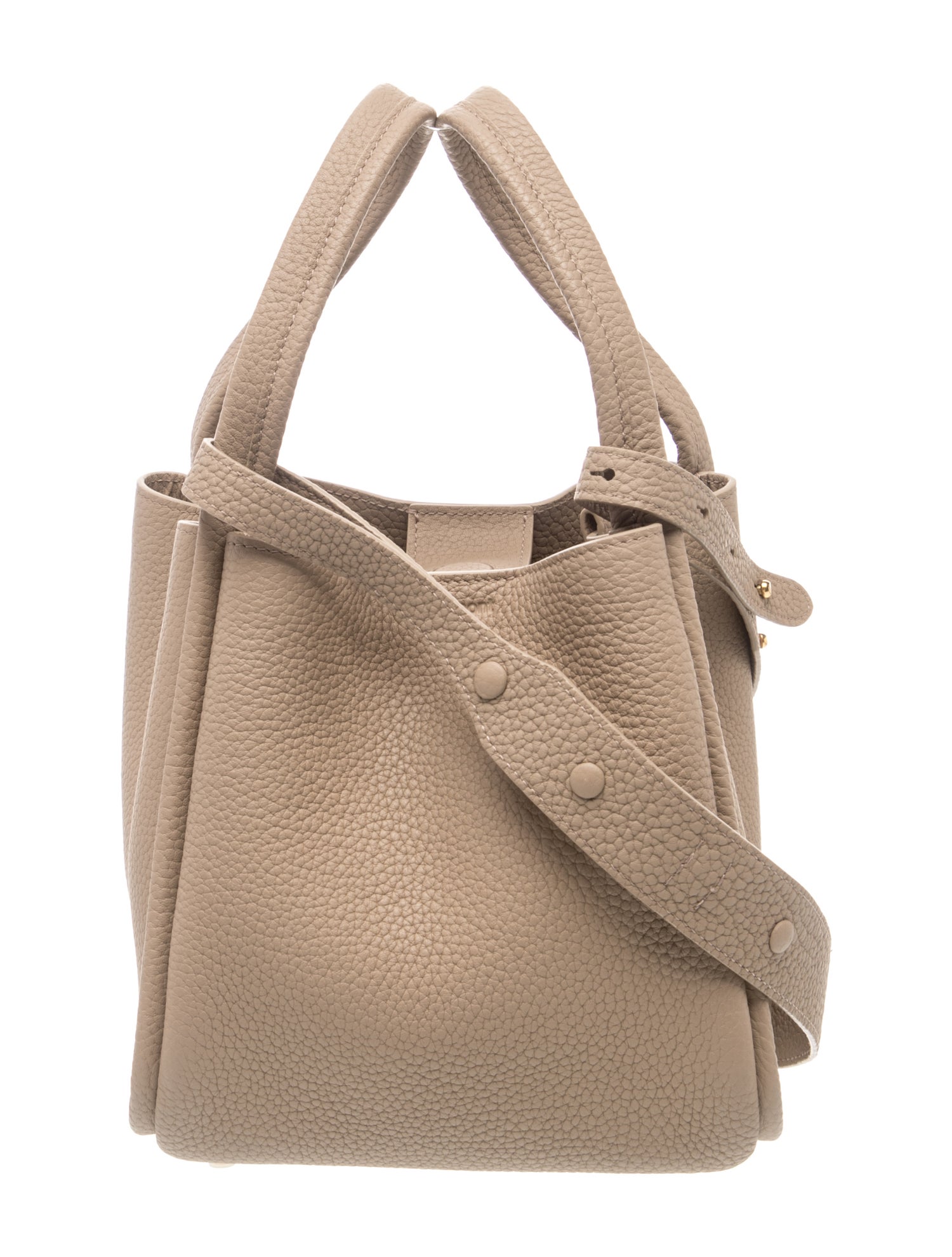 Leather Bucket Bag