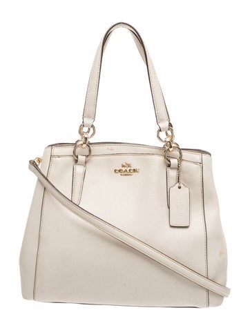 Leather Top Handle Bag