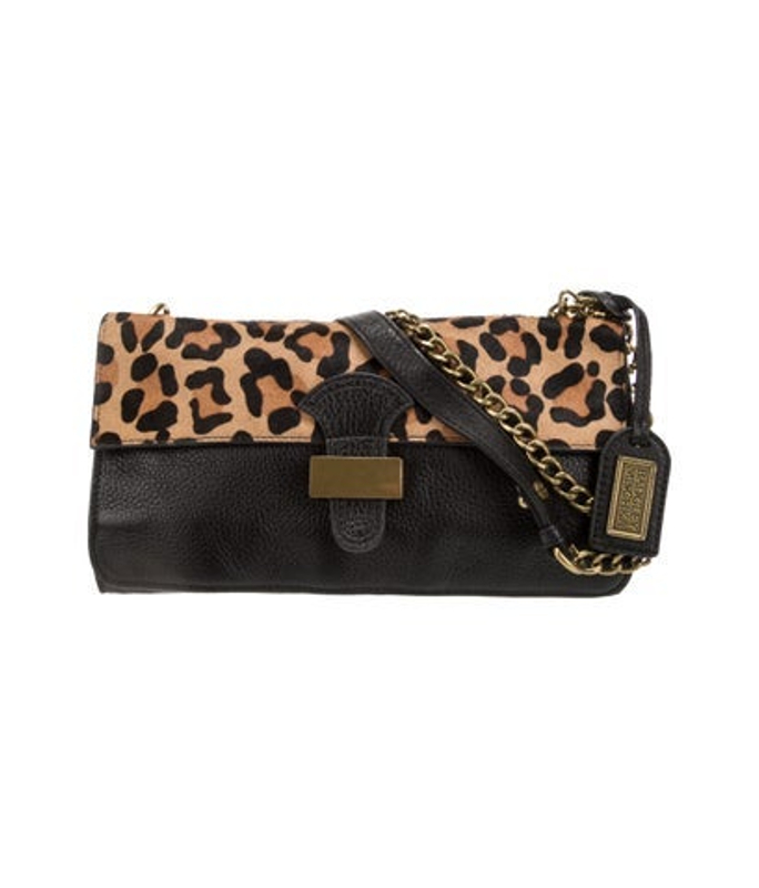 Badgley Mischka Mischka Leather Clutch