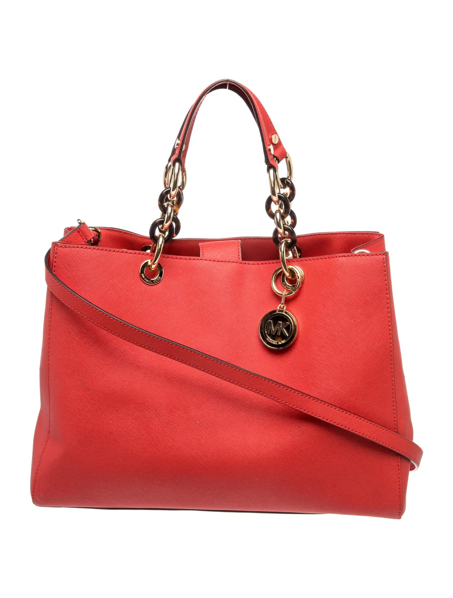 Saffiano Leather Top Handle Bag
