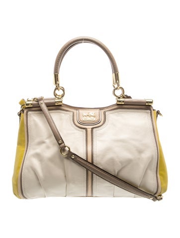 Leather Top Handle Bag