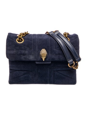 Suede Top Handle Bag