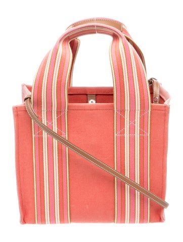 Loro Piana Canvas Shoulder Bag