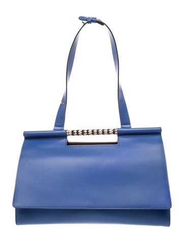 Leather Top Handle Bag