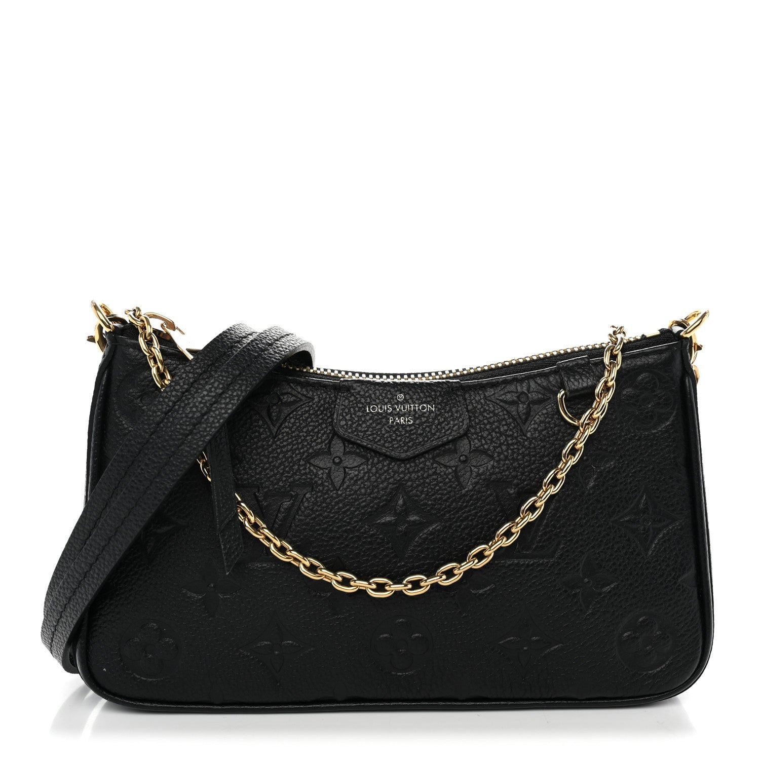 Louis Vuitton Empreinte Easy Pouch On Strap Black