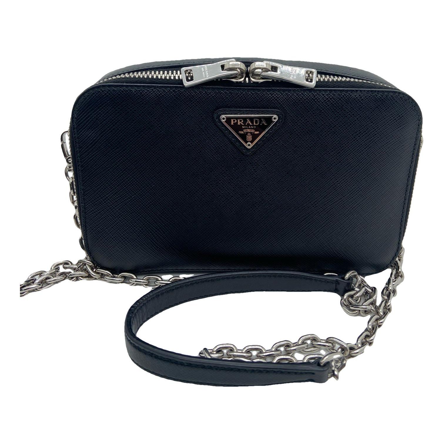 Leather crossbody bag