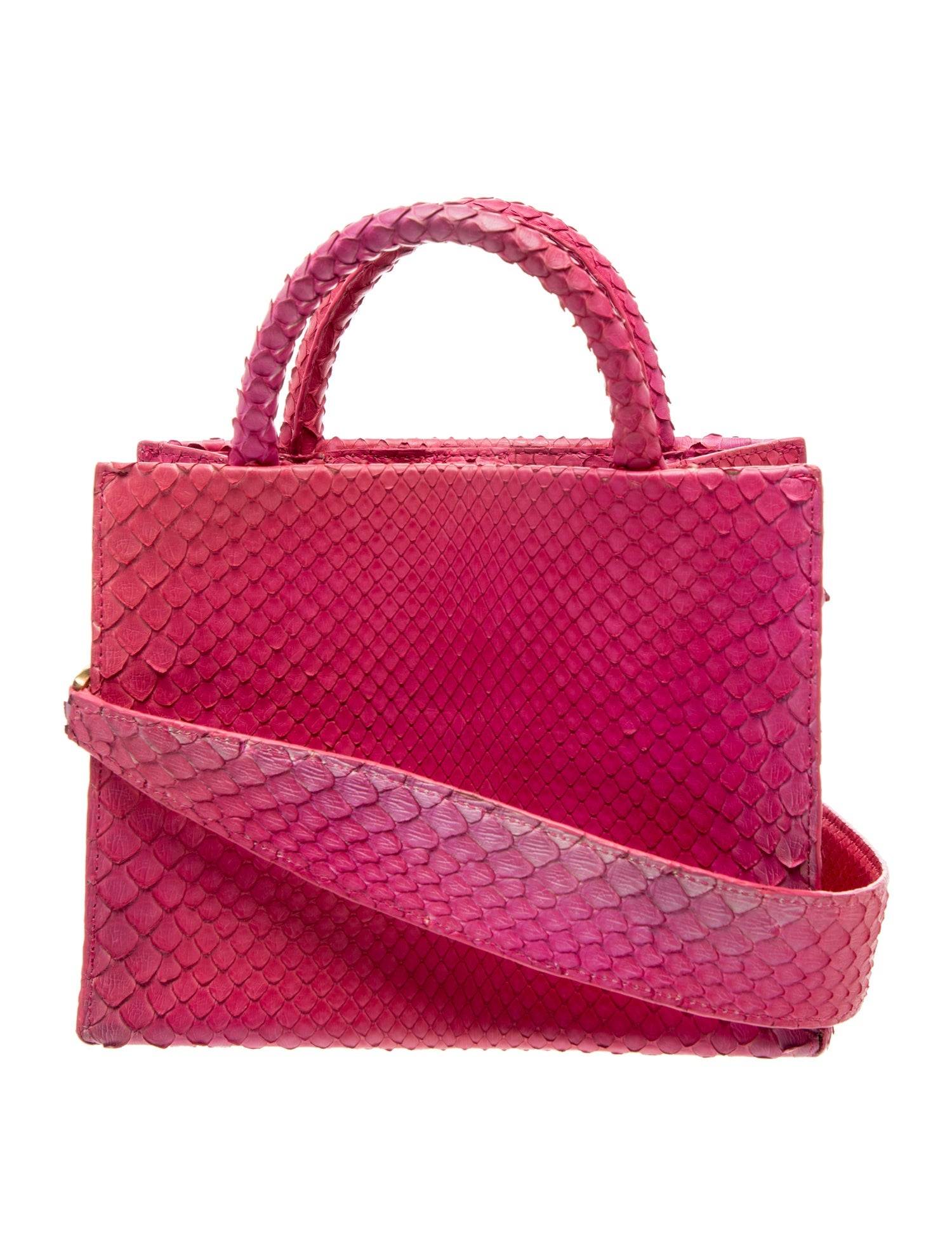 Nancy Gonzalez Python Top Handle Bag w/ Tags