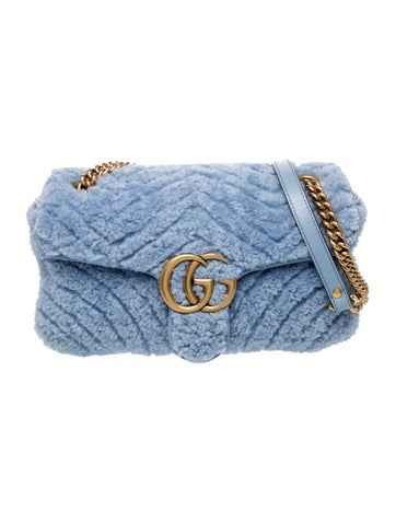Shearling Marmont Small Shoulder Bag Small