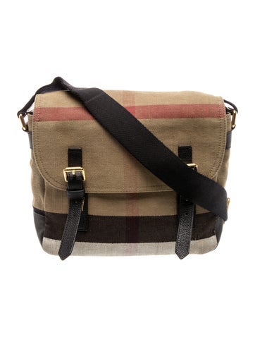 House Check Messenger Bag