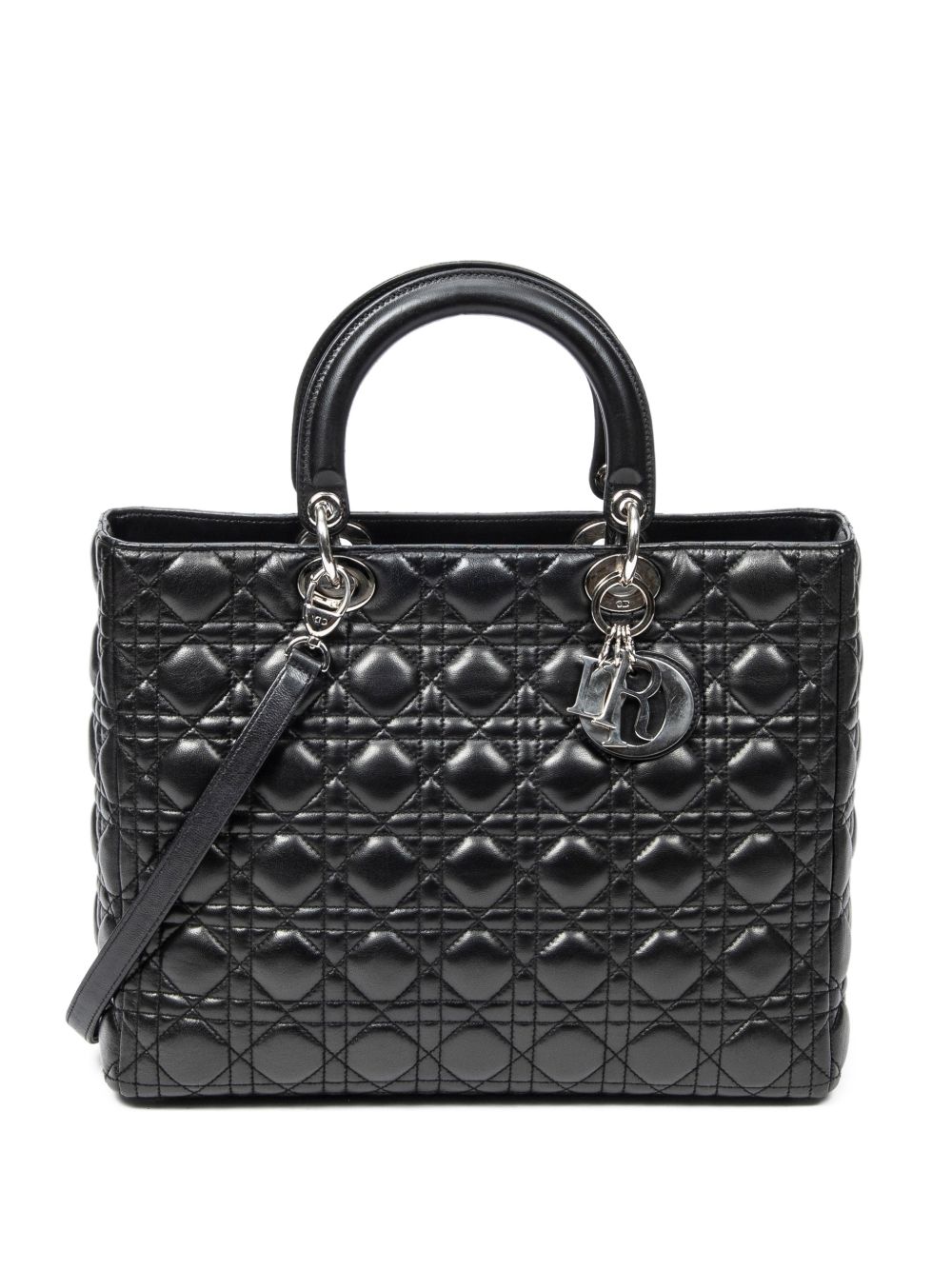 quilted leather tote bag 
