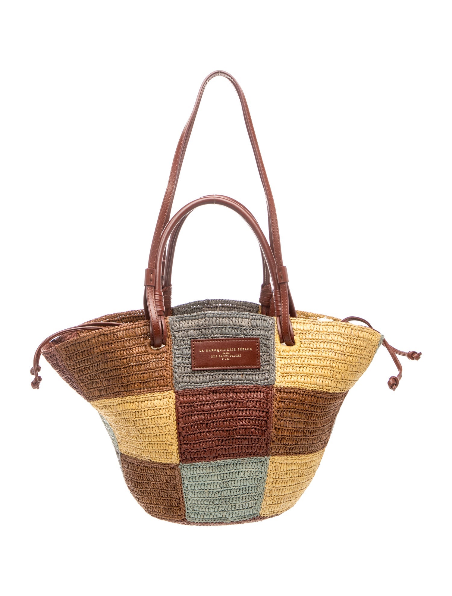 Straw Bucket Bag