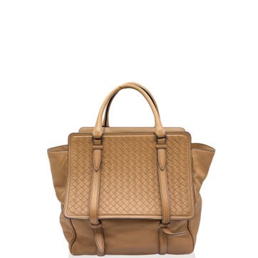 Calfskin Intrecciato Monaco