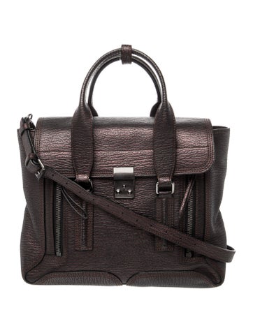 Leather Top Handle Bag
