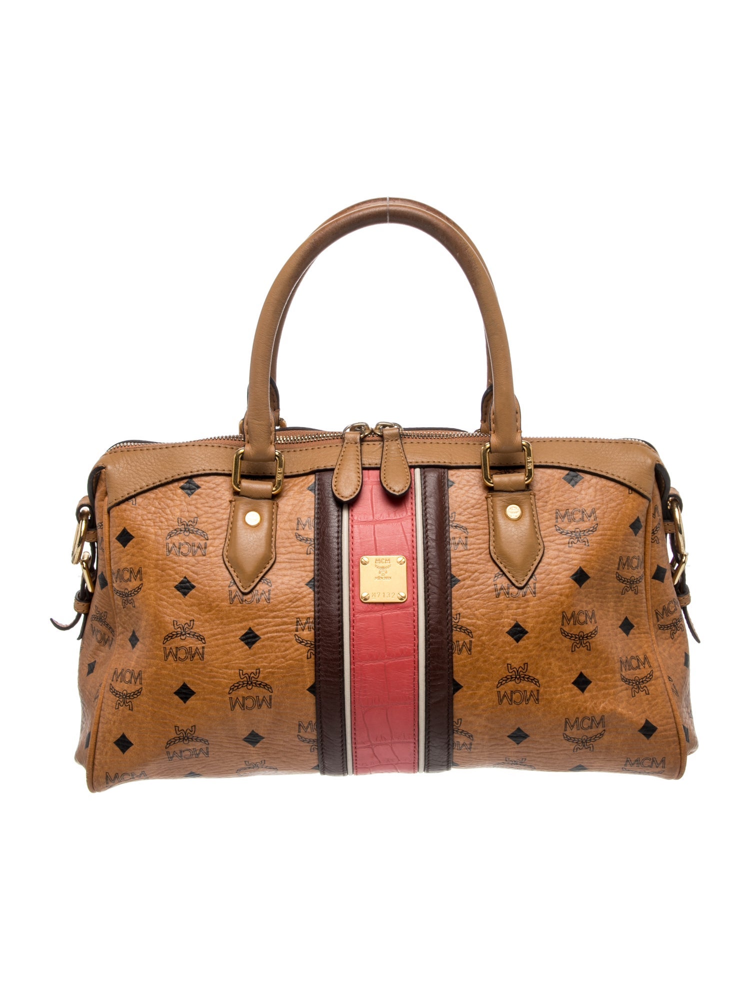 Leather Top Handle Bag