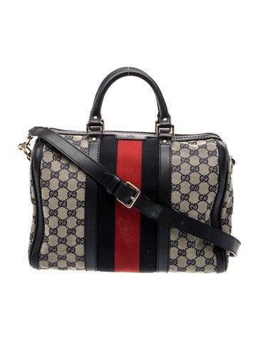 GG Canvas Boston Medium