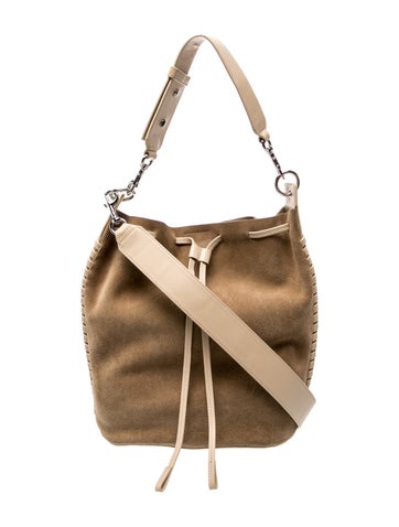 Suede Bucket Bag