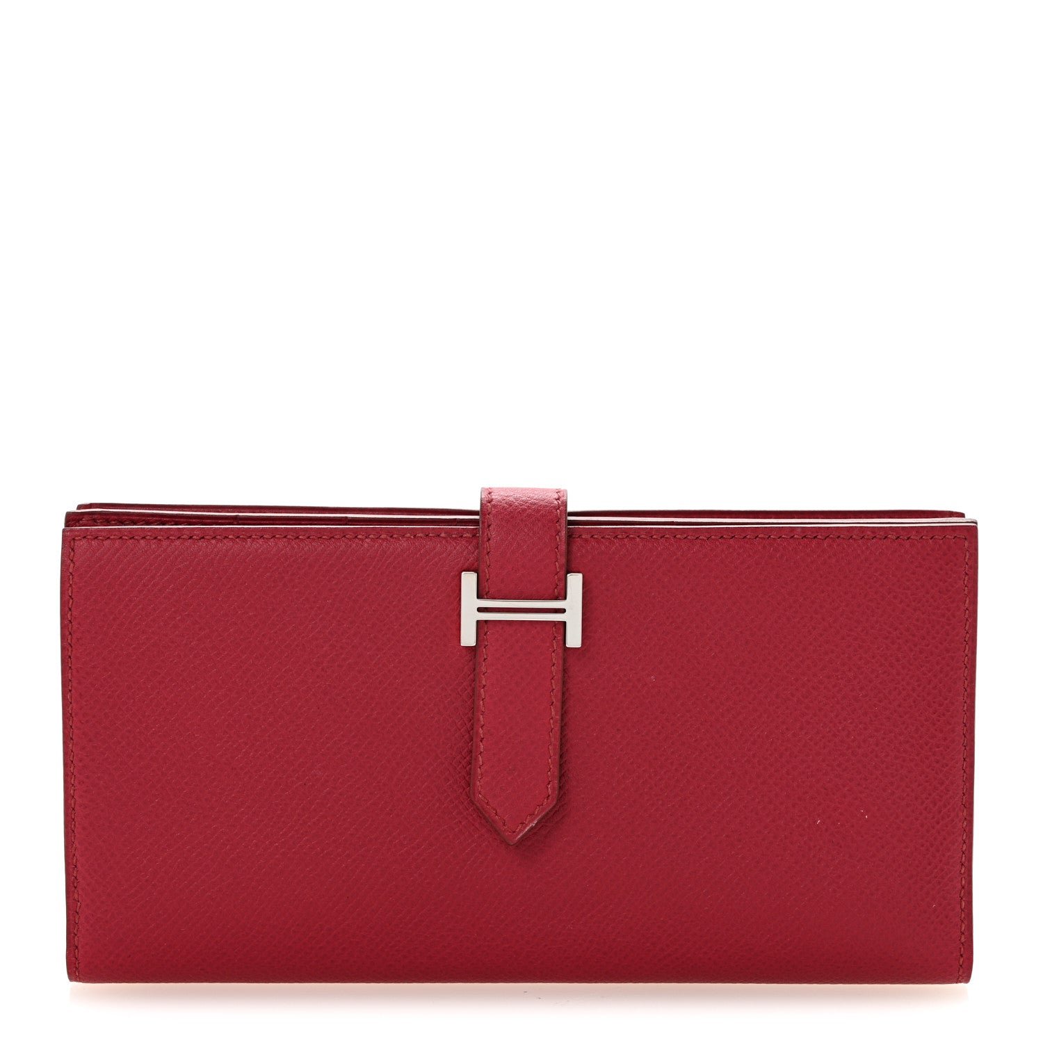 Epsom Bearn Gusset Wallet Rouge Garance