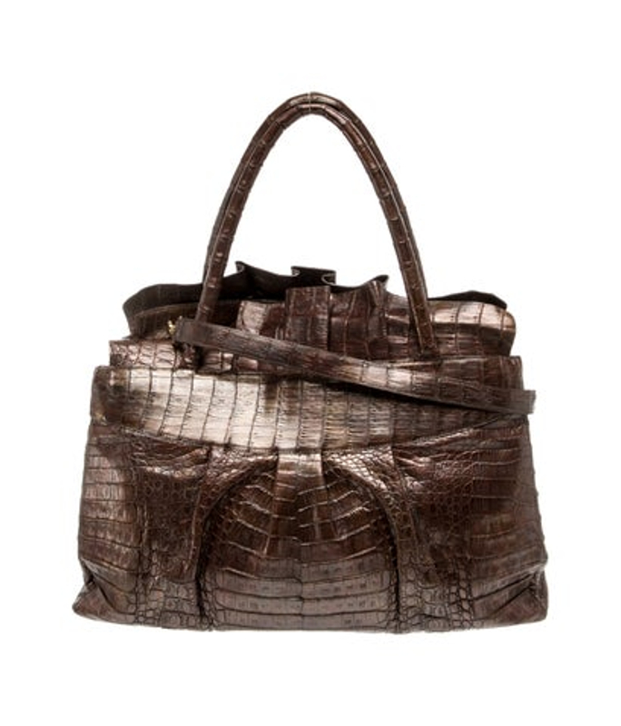 Nancy Gonzalez Gonzalez Caiman Shoulder Bag
