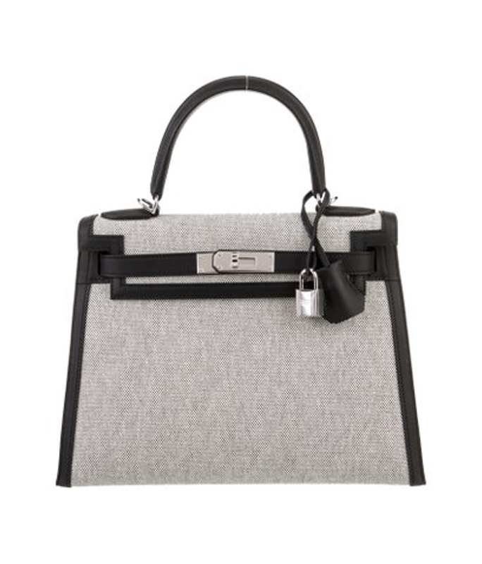 Hermes 2025 Toile Kelly Ii Sellier 28