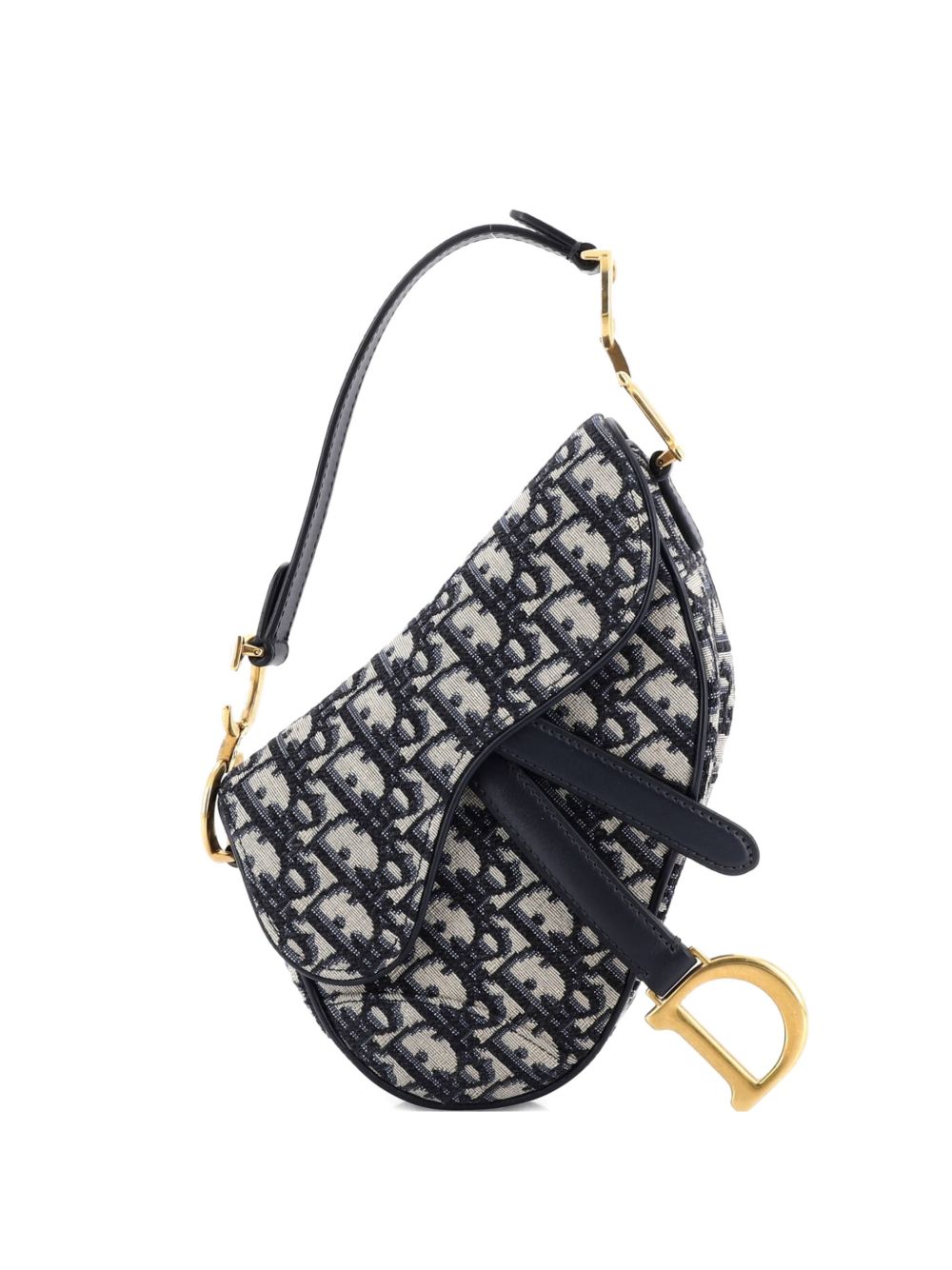 Saddle Handbag Oblique Canvas Mini shoulder bag