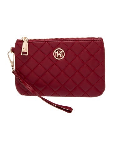 Badgley Mischka Leather Clutch