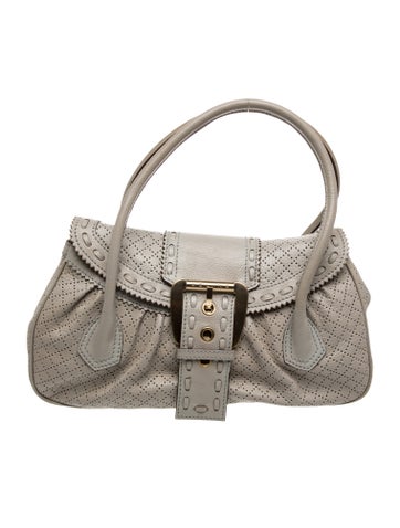 Leather Top Handle Bag Vintage