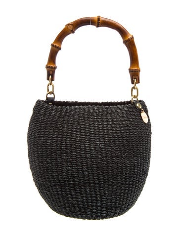 Straw Bucket Bag