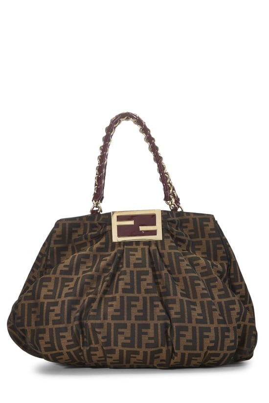 Brown Zucca Canvas Mia Large