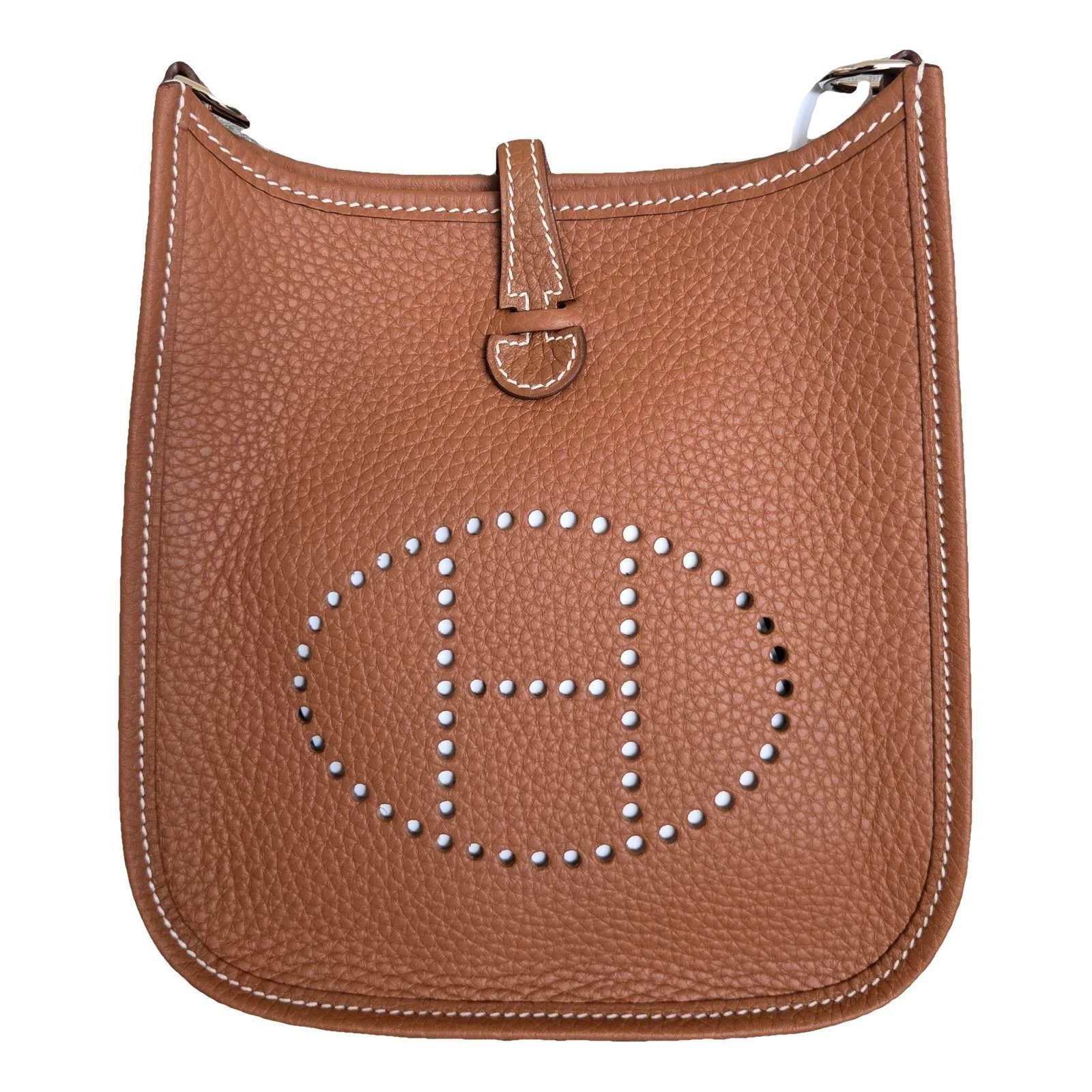 Evelyne leather crossbody bag