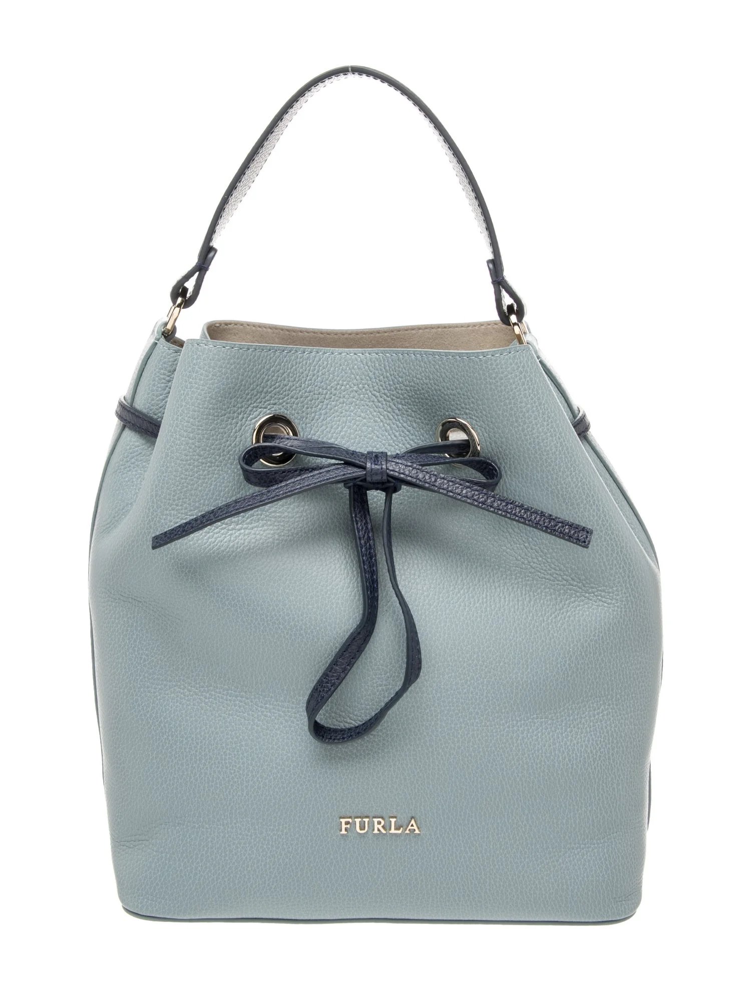 Leather Bucket Bag