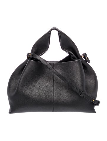 Leather Top Handle Bag