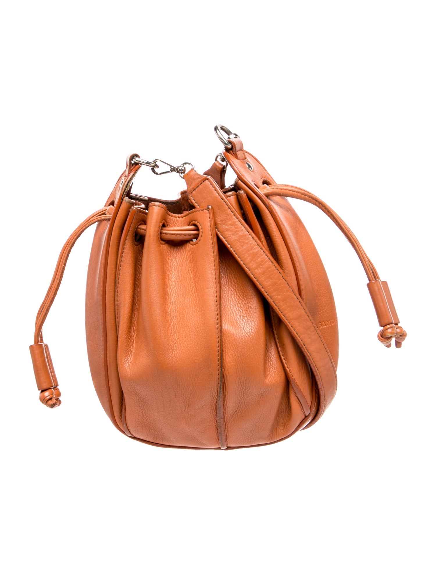 Jil Sander Leather Bucket Bag