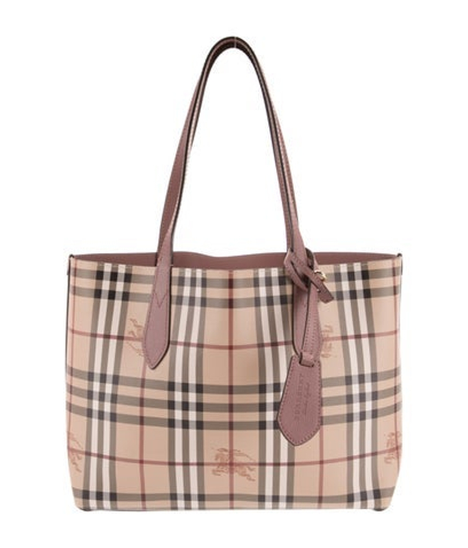 Burberry Haymarket Check Tote