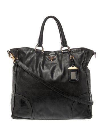 Tessuto Nylon Top Handle Bag