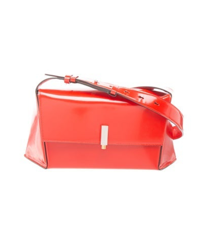 Salvatore Ferragamo Ferragamo Patent Leather Shoulder Bag