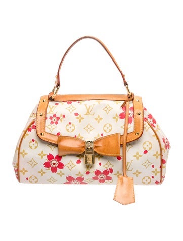 Monogram Cherry Blossom Sac Retro Vintage