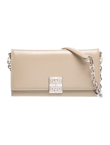 Leather 4G Chain Wallet