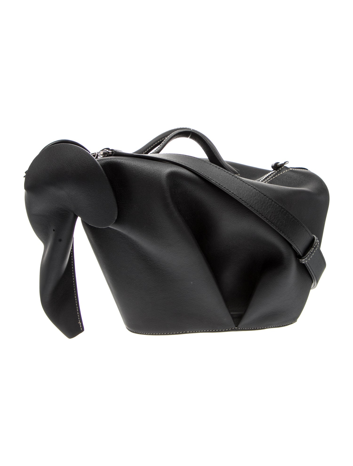Leather Top Handle Bag 2024 w/ Tags