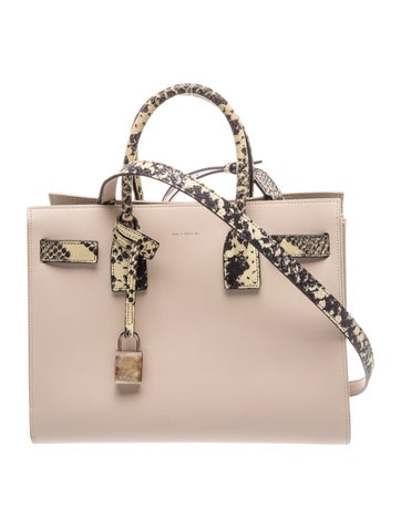 Leather Sac De Jour Baby