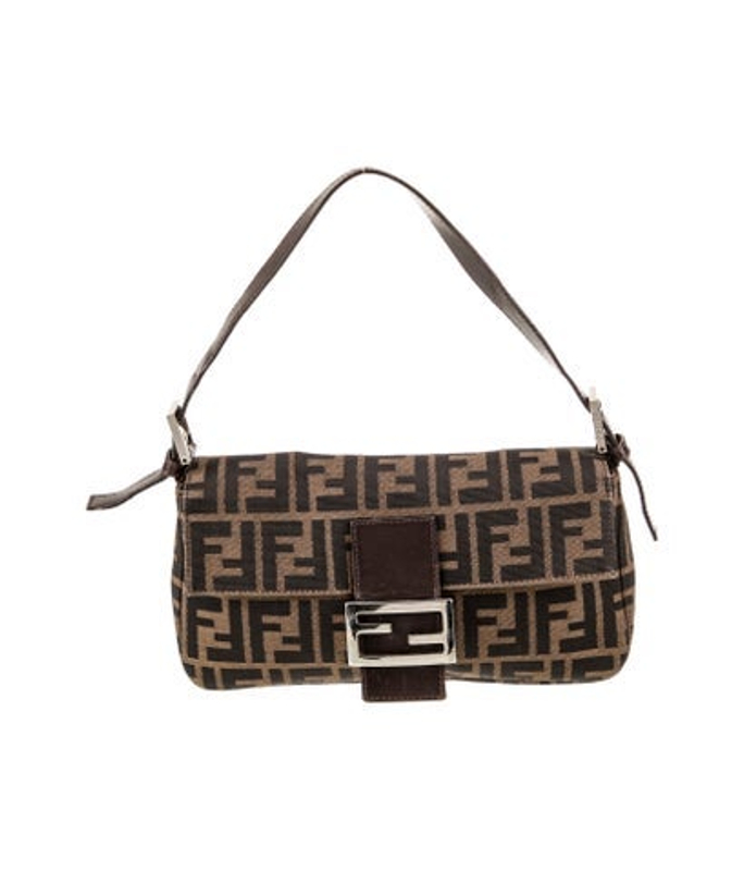 Fendi Zucca Ff Baguette Vintage