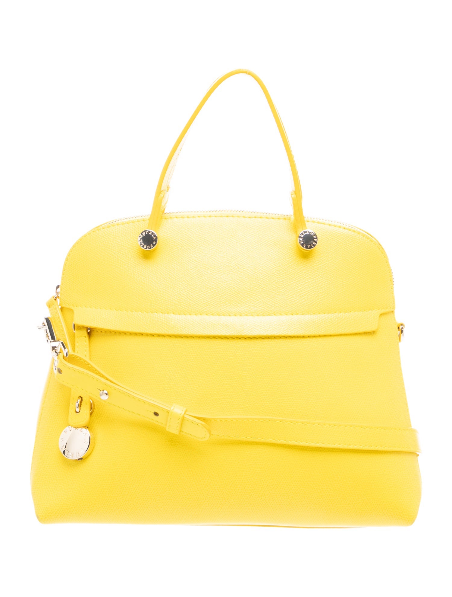 Leather Top Handle Bag