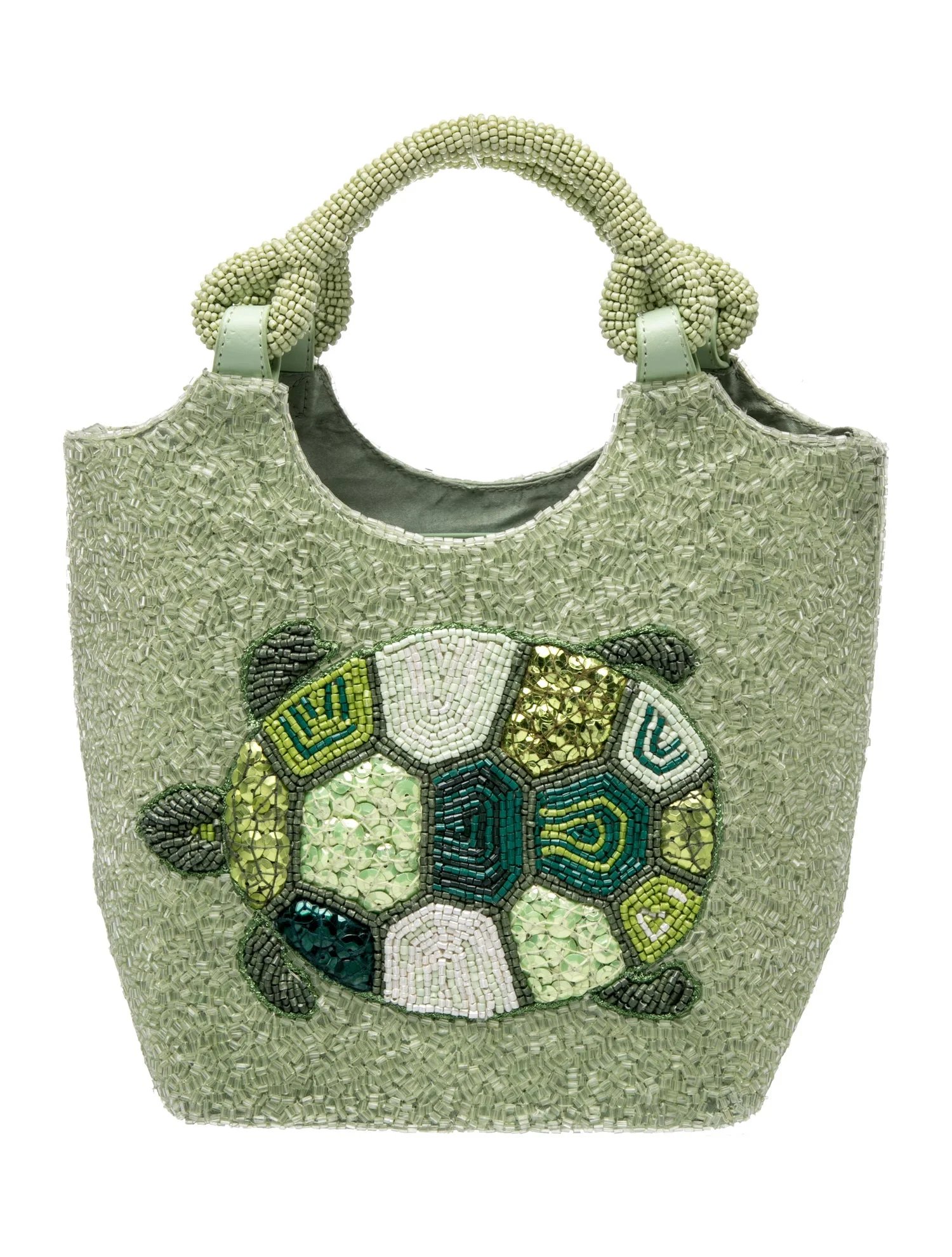 Staud Sequins Top Handle Bag