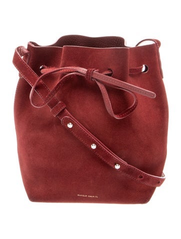 Suede Bucket Bag