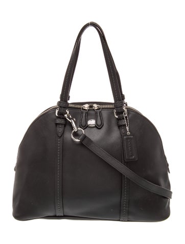 Leather Top Handle Bag