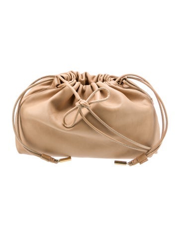 The Row Leather Bourse